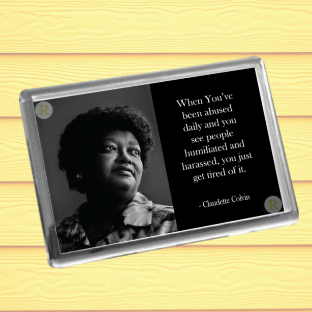 Claudette Colvin Fridge Magnet